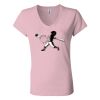Women’s Jersey V-Neck Tee Thumbnail