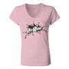 Women’s Jersey V-Neck Tee Thumbnail