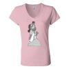 Women’s Jersey V-Neck Tee Thumbnail