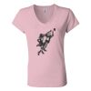 Women’s Jersey V-Neck Tee Thumbnail