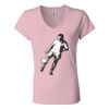 Women’s Jersey V-Neck Tee Thumbnail