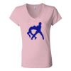 Women’s Jersey V-Neck Tee Thumbnail