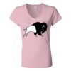 Women’s Jersey V-Neck Tee Thumbnail