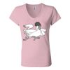 Women’s Jersey V-Neck Tee Thumbnail