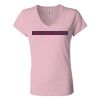 Women’s Jersey V-Neck Tee Thumbnail