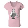 Women’s Jersey V-Neck Tee Thumbnail