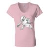 Women’s Jersey V-Neck Tee Thumbnail