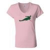 Women’s Jersey V-Neck Tee Thumbnail