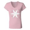 Women’s Jersey V-Neck Tee Thumbnail