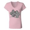 Women’s Jersey V-Neck Tee Thumbnail