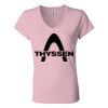 Women’s Jersey V-Neck Tee Thumbnail