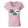 Women’s Jersey V-Neck Tee Thumbnail