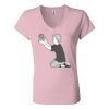 Women’s Jersey V-Neck Tee Thumbnail