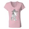 Women’s Jersey V-Neck Tee Thumbnail
