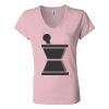 Women’s Jersey V-Neck Tee Thumbnail
