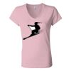 Women’s Jersey V-Neck Tee Thumbnail