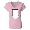 Women’s Jersey V-Neck Tee Thumbnail