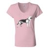 Women’s Jersey V-Neck Tee Thumbnail