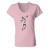 Women’s Jersey V-Neck Tee Thumbnail
