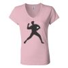 Women’s Jersey V-Neck Tee Thumbnail