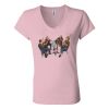 Women’s Jersey V-Neck Tee Thumbnail
