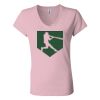 Women’s Jersey V-Neck Tee Thumbnail