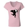 Women’s Jersey V-Neck Tee Thumbnail