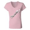 Women’s Jersey V-Neck Tee Thumbnail