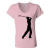 Women’s Jersey V-Neck Tee Thumbnail