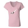 Women’s Jersey V-Neck Tee Thumbnail