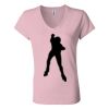 Women’s Jersey V-Neck Tee Thumbnail