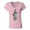 Women’s Jersey V-Neck Tee Thumbnail