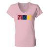 Women’s Jersey V-Neck Tee Thumbnail