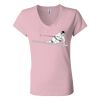 Women’s Jersey V-Neck Tee Thumbnail