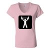 Women’s Jersey V-Neck Tee Thumbnail