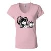 Women’s Jersey V-Neck Tee Thumbnail