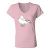 Women’s Jersey V-Neck Tee Thumbnail