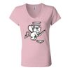 Women’s Jersey V-Neck Tee Thumbnail