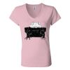 Women’s Jersey V-Neck Tee Thumbnail