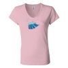 Women’s Jersey V-Neck Tee Thumbnail