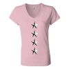 Women’s Jersey V-Neck Tee Thumbnail