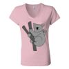 Women’s Jersey V-Neck Tee Thumbnail