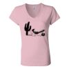 Women’s Jersey V-Neck Tee Thumbnail