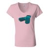 Women’s Jersey V-Neck Tee Thumbnail