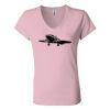 Women’s Jersey V-Neck Tee Thumbnail