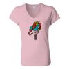 Women’s Jersey V-Neck Tee Thumbnail