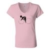 Women’s Jersey V-Neck Tee Thumbnail