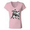 Women’s Jersey V-Neck Tee Thumbnail