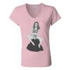 Women’s Jersey V-Neck Tee Thumbnail
