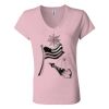 Women’s Jersey V-Neck Tee Thumbnail
